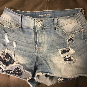 Juniors Maurice’s jean shorts